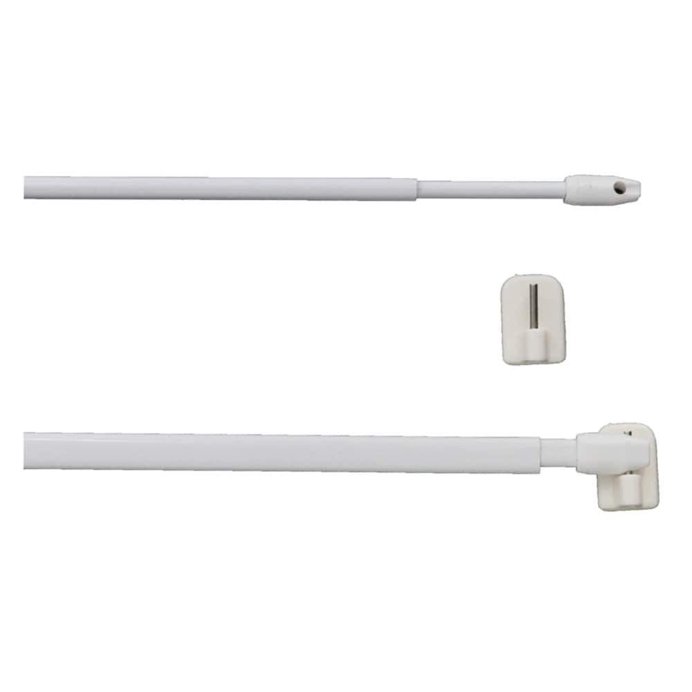 Lot de 4 crochets auto-adhésifs pour rideaux de cuisine - n/a