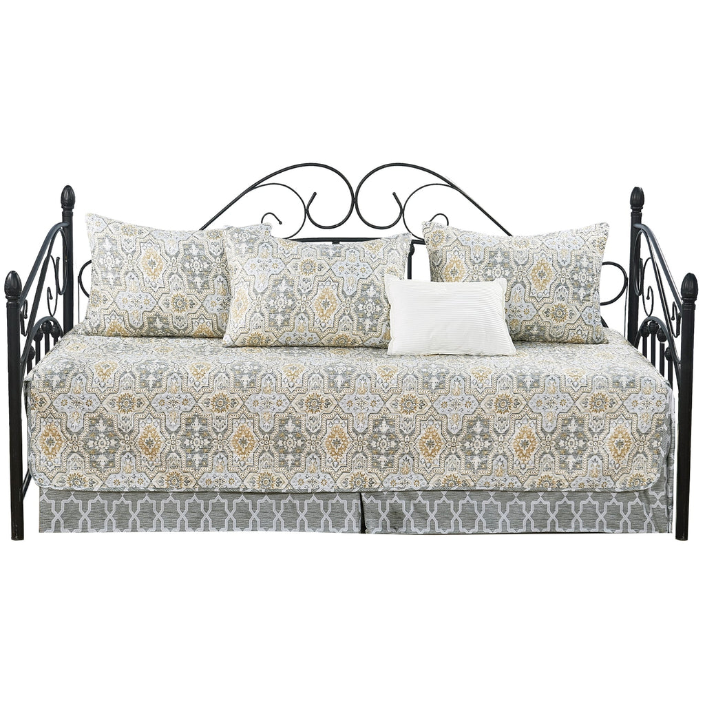 Ensemble couvre-lit Serenta 6 pièces en coton mélangé - 75 x 39