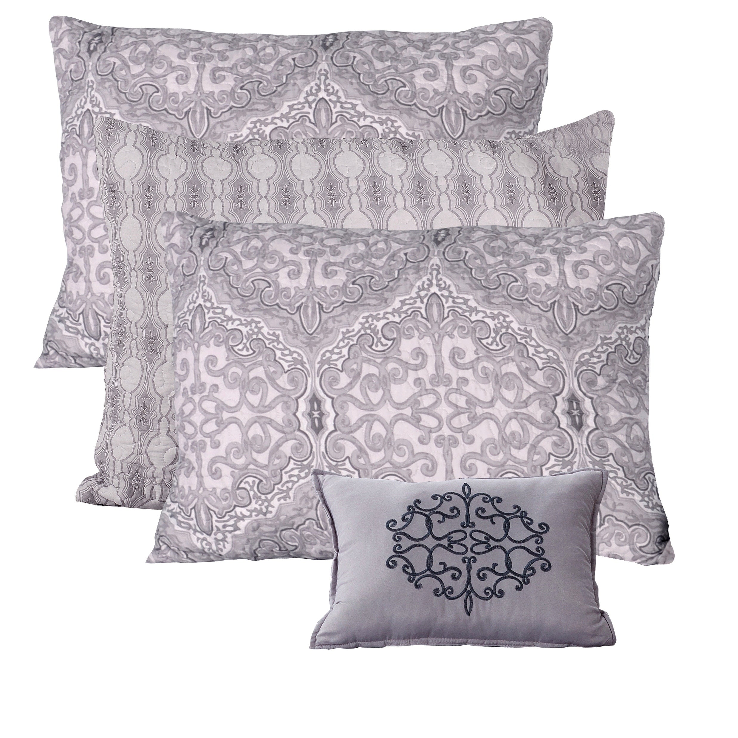 Ensemble couvre-lit Serenta 6 pièces en coton mélangé - 75 x 39