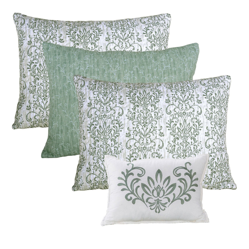 Ensemble couvre-lit Serenta 6 pièces en coton mélangé - 75 x 39