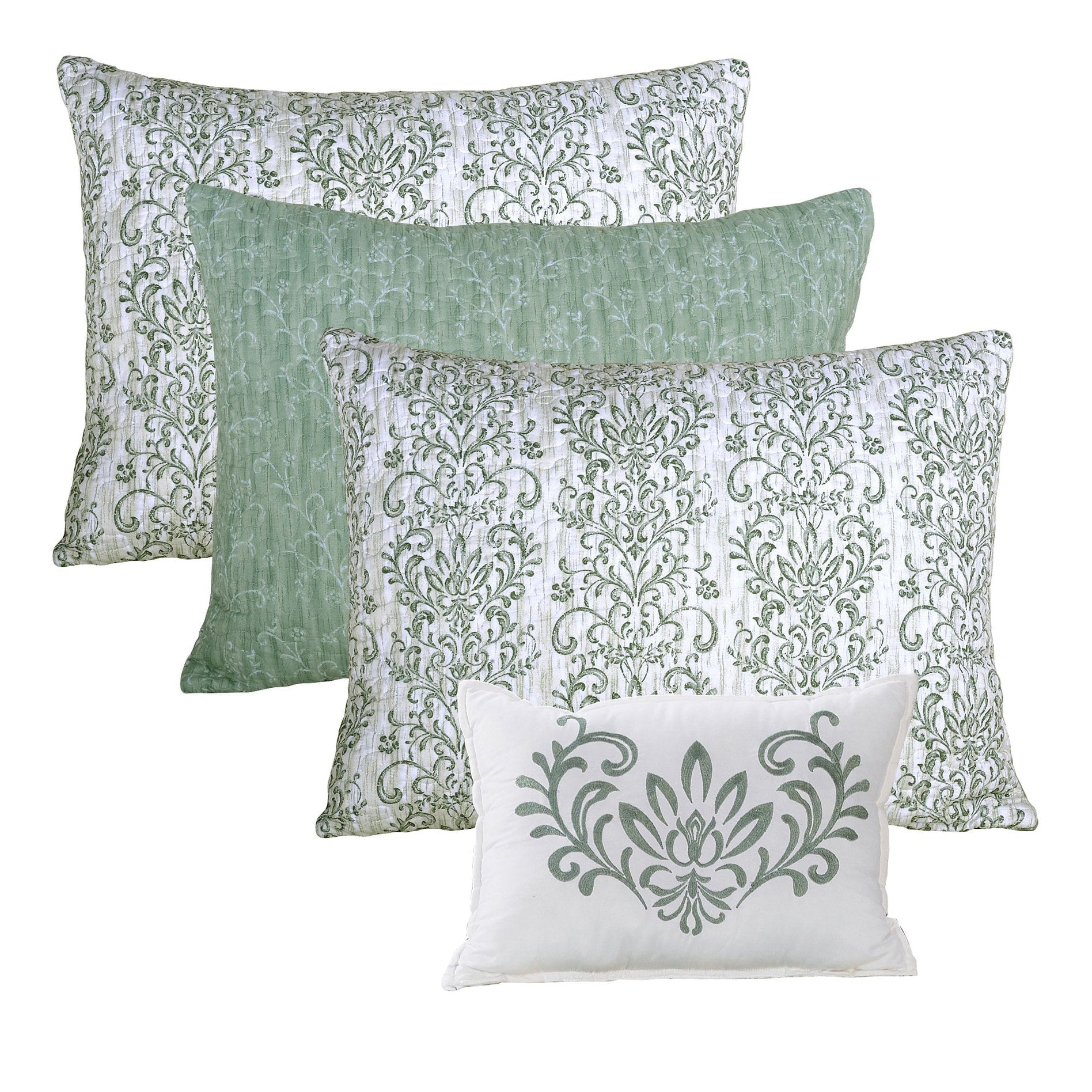 Ensemble couvre-lit Serenta 6 pièces en coton mélangé - 75 x 39