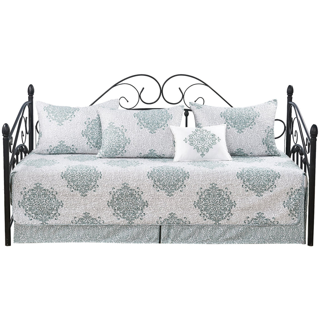Ensemble couvre-lit Serenta 6 pièces en coton mélangé - 75 x 39