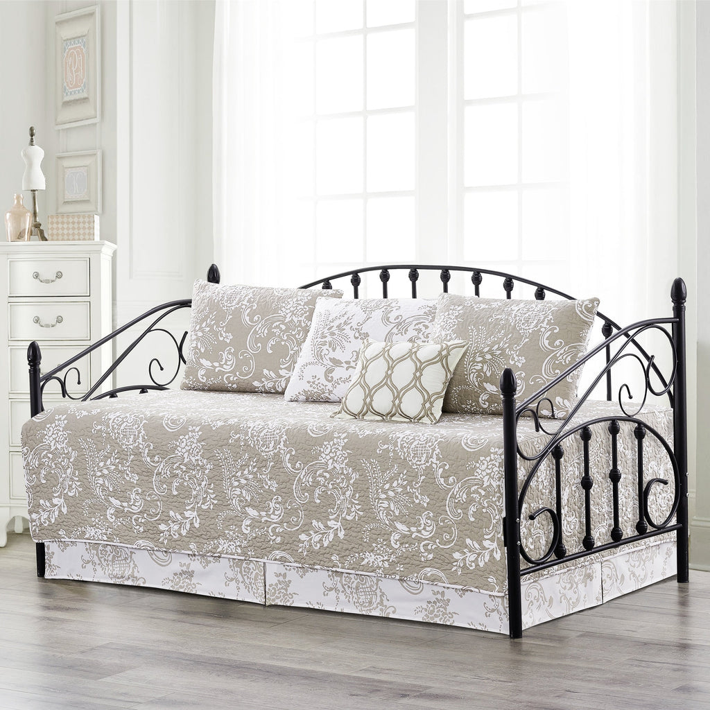 Ensemble couvre-lit Serenta 6 pièces en coton mélangé - 75 x 39