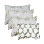 Ensemble couvre-lit Serenta 6 pièces en coton mélangé - 75 x 39