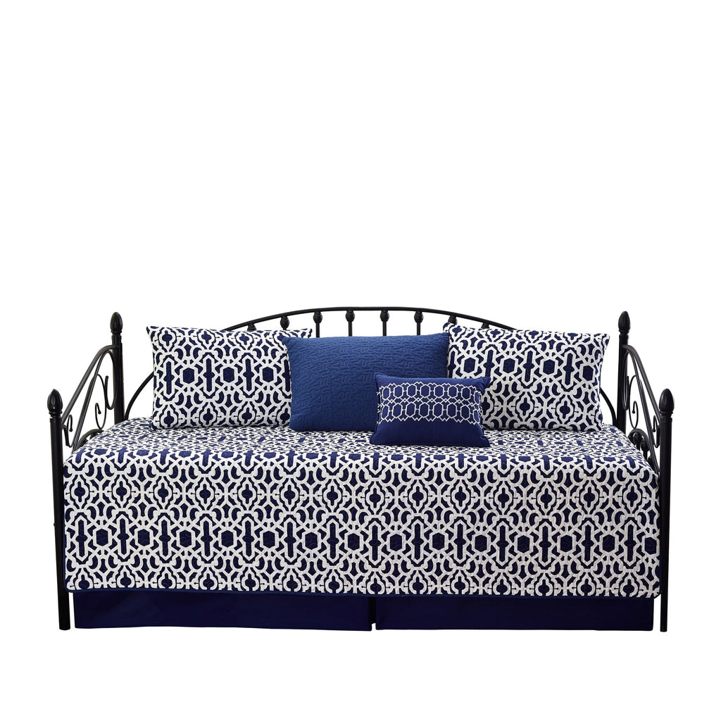 Ensemble couvre-lit Serenta 6 pièces en coton mélangé - 75 x 39
