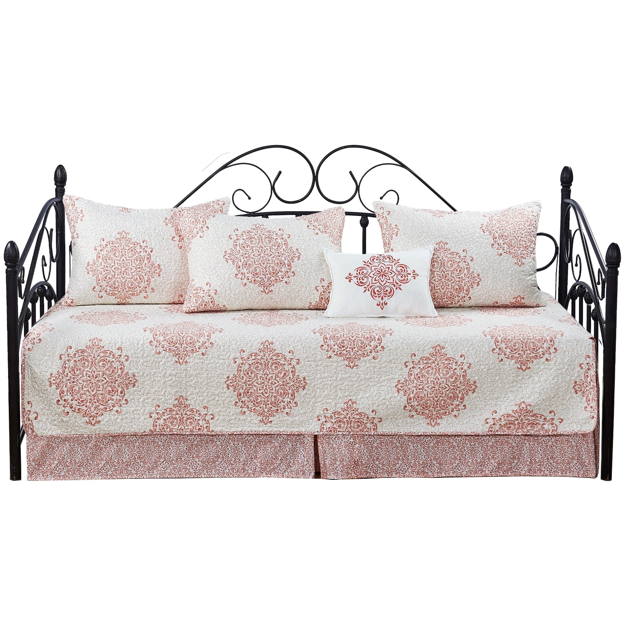 Ensemble couvre-lit Serenta 6 pièces en coton mélangé - 75 x 39