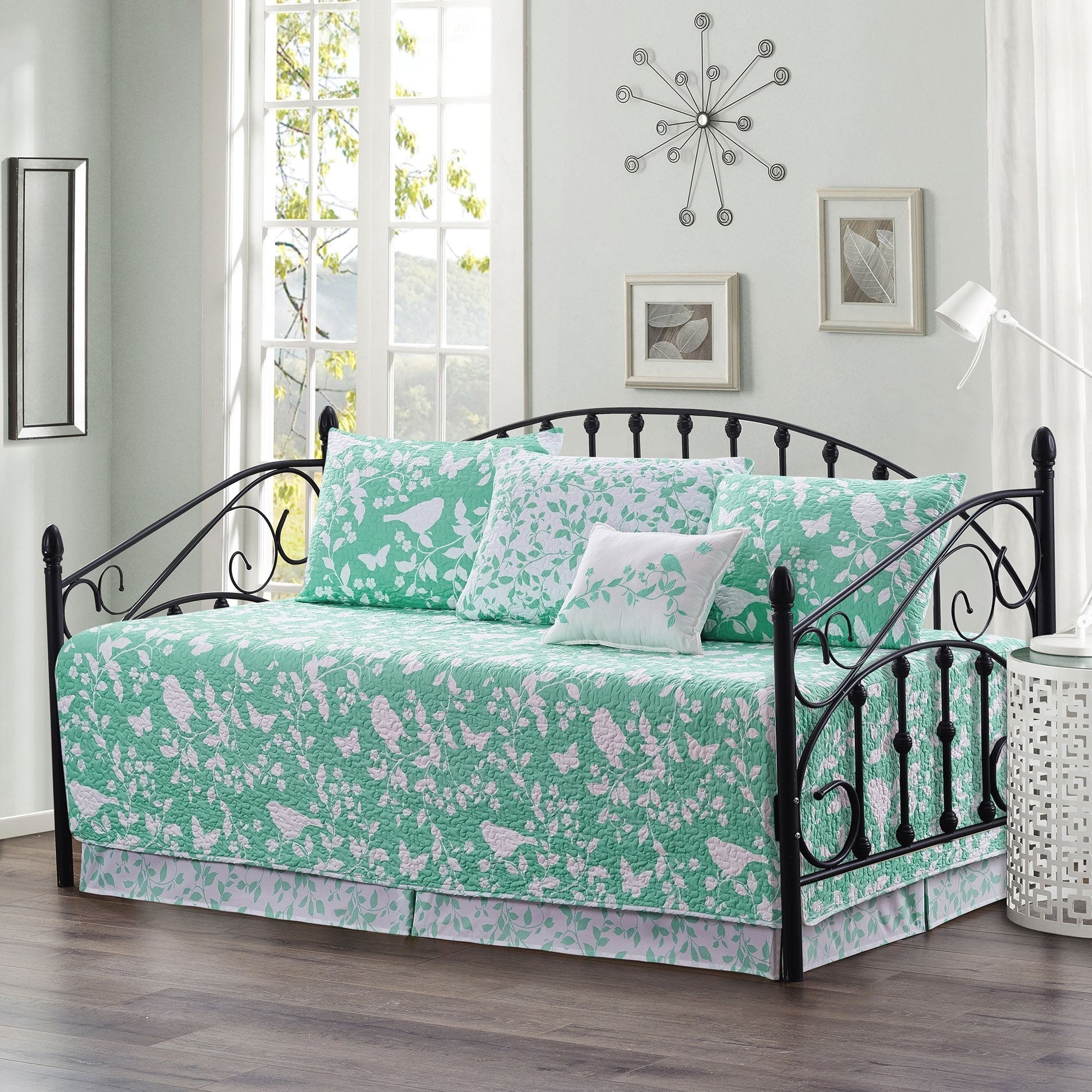 Ensemble couvre-lit Serenta 6 pièces en coton mélangé - 75 x 39