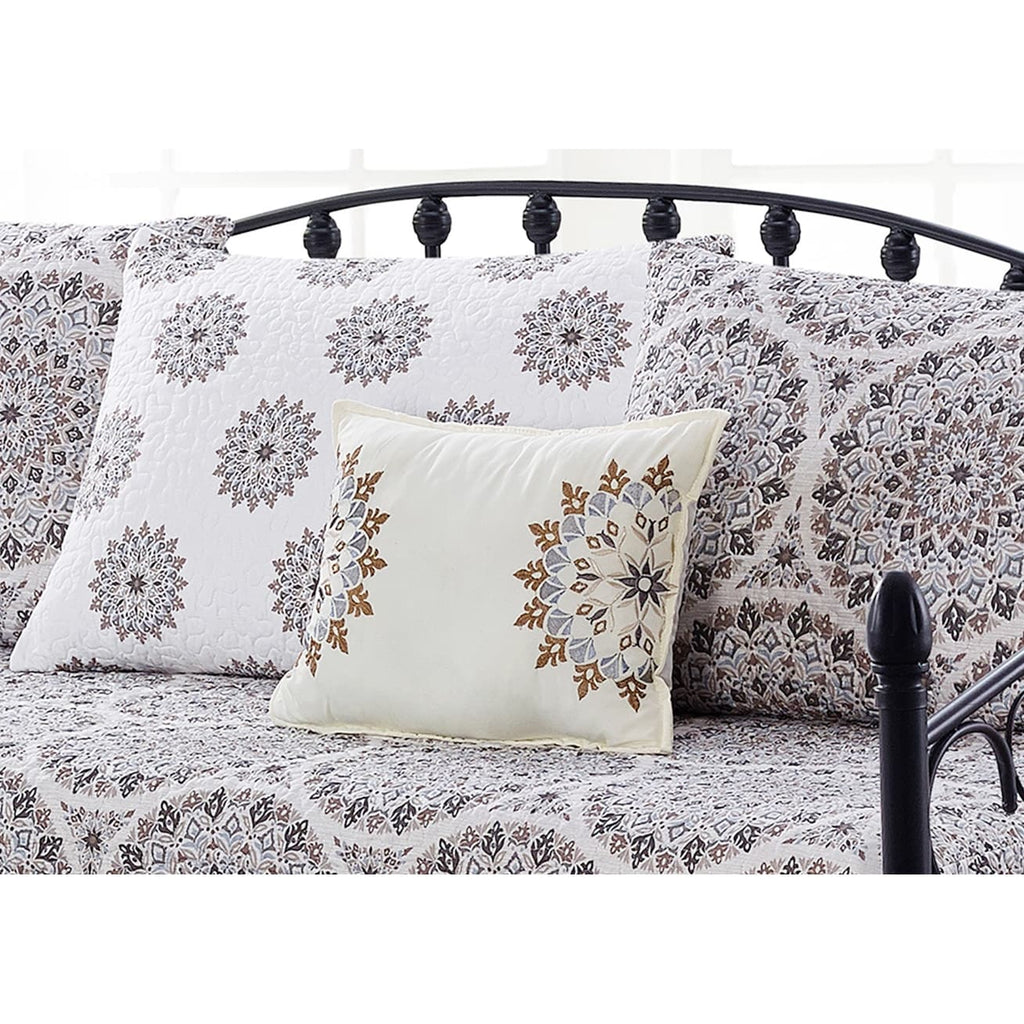 Ensemble couvre-lit Serenta 6 pièces en coton mélangé - 75 x 39