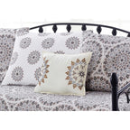 Ensemble couvre-lit Serenta 6 pièces en coton mélangé - 75 x 39