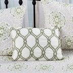Ensemble couvre-lit Serenta 6 pièces en coton mélangé - 75 x 39