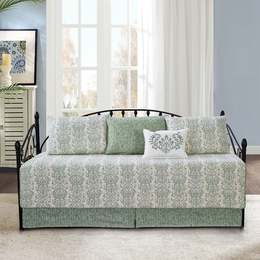Ensemble couvre-lit Serenta 6 pièces en coton mélangé - 75 x 39