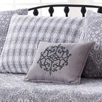 Ensemble couvre-lit Serenta 6 pièces en coton mélangé - 75 x 39