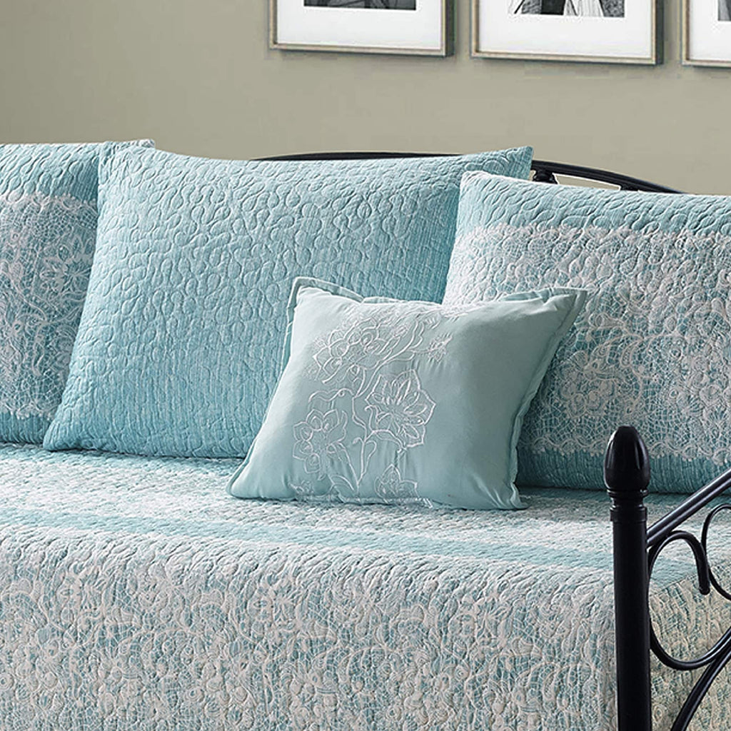 Ensemble couvre-lit Serenta 6 pièces en coton mélangé - 75 x 39