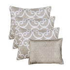 Ensemble couvre-lit Serenta 6 pièces en coton mélangé - 75 x 39