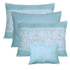 Ensemble couvre-lit Serenta 6 pièces en coton mélangé - 75 x 39