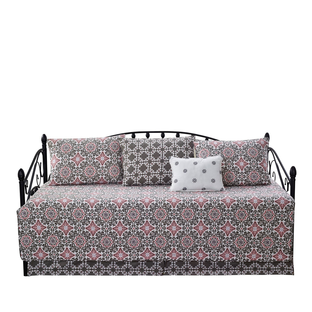Ensemble couvre-lit Serenta 6 pièces en coton mélangé - 75 x 39
