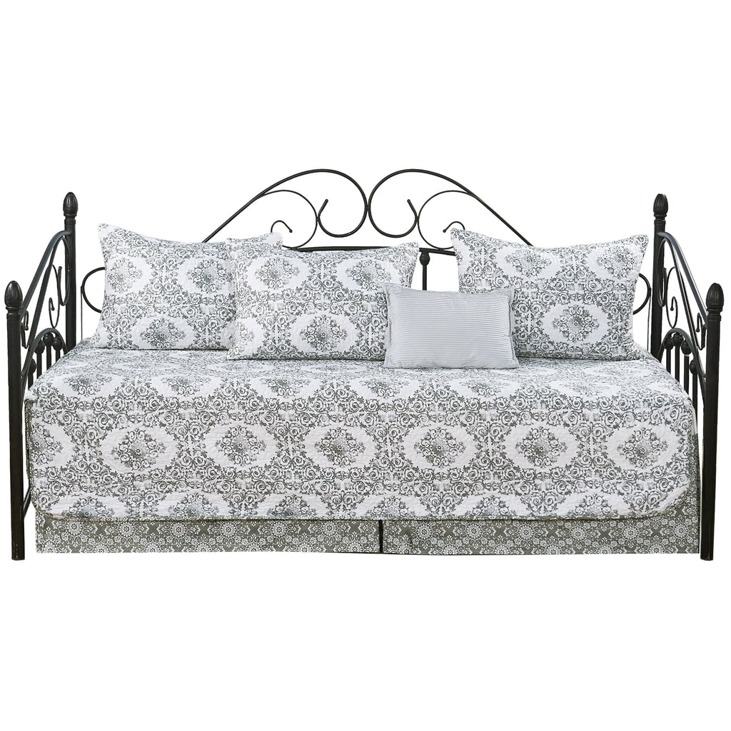 Ensemble couvre-lit Serenta 6 pièces en coton mélangé - 75 x 39