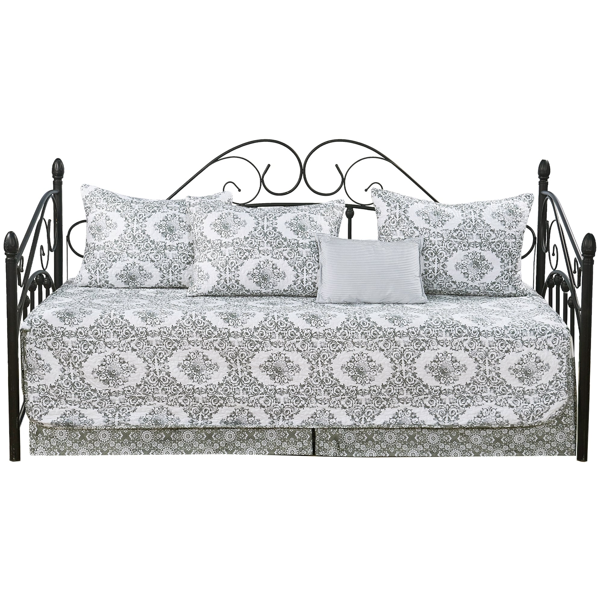 Ensemble couvre-lit Serenta 6 pièces en coton mélangé - 75 x 39