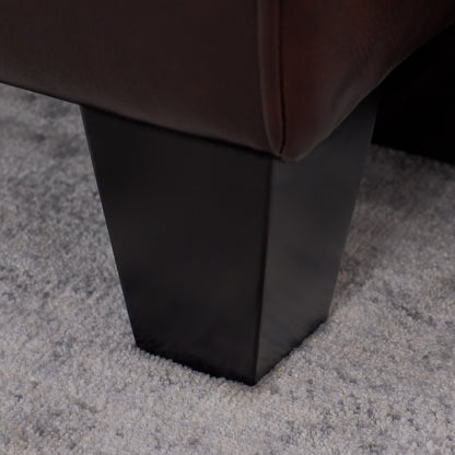 Canapé Serta Palisades 73 à accoudoirs droits, polyester facile d'entretien, dossier moelleux et coussins d'assise à ressorts ensachés