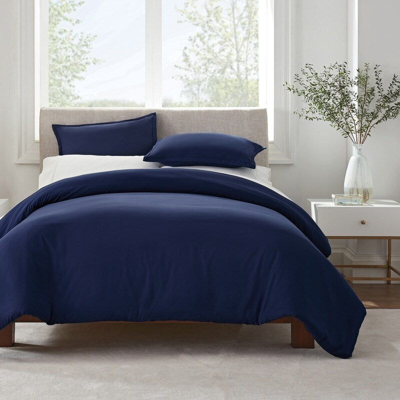 Ensemble de couette antimicrobien 3 pièces Serta Simply Clean
