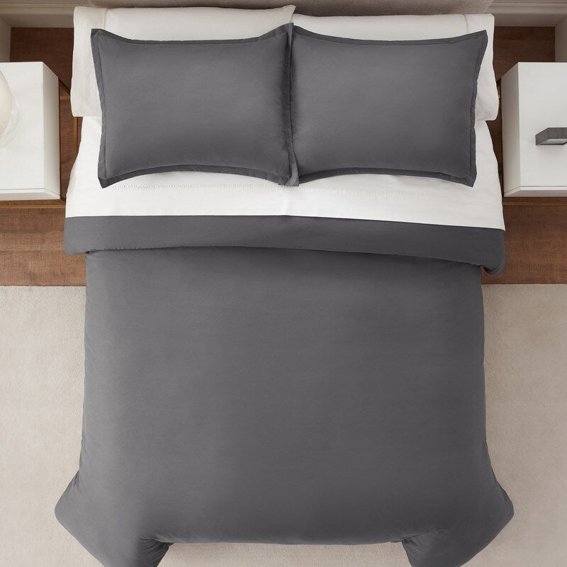 Ensemble de couette antimicrobien 3 pièces Serta Simply Clean