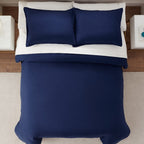 Ensemble de couette antimicrobien 3 pièces Serta Simply Clean