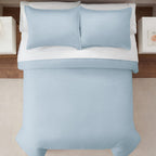 Ensemble de couette antimicrobien 3 pièces Serta Simply Clean