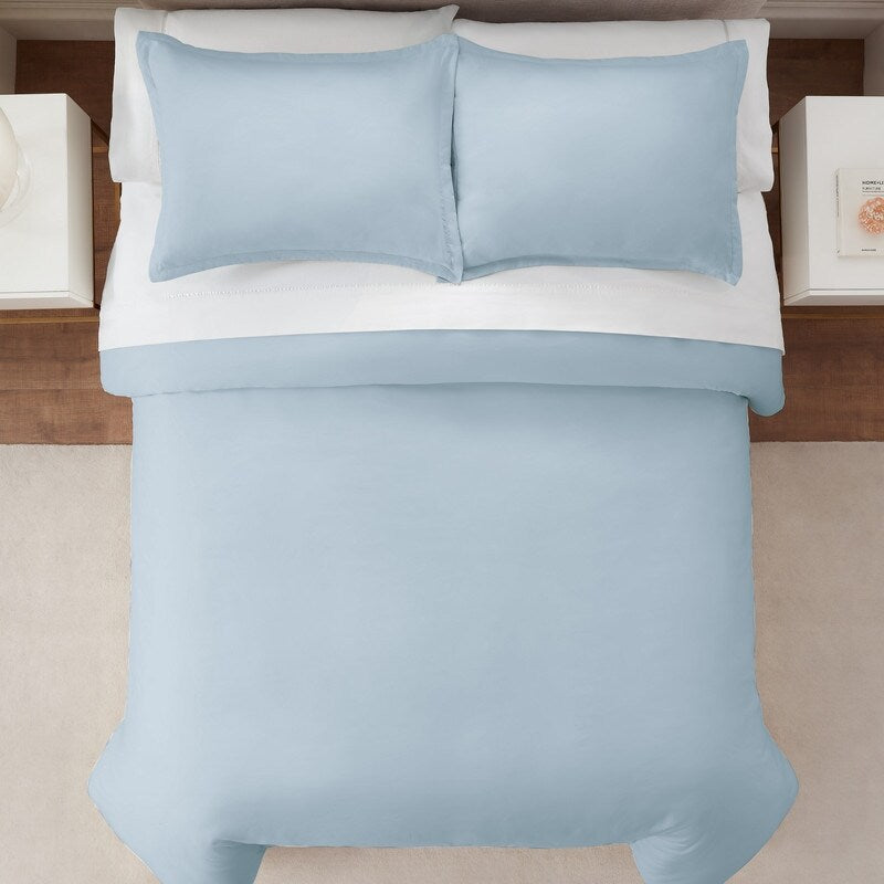Ensemble de couette antimicrobien 3 pièces Serta Simply Clean