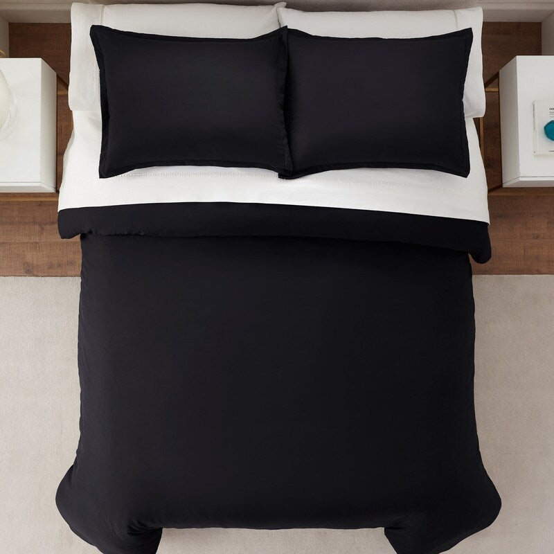 Ensemble de couette antimicrobien 3 pièces Serta Simply Clean