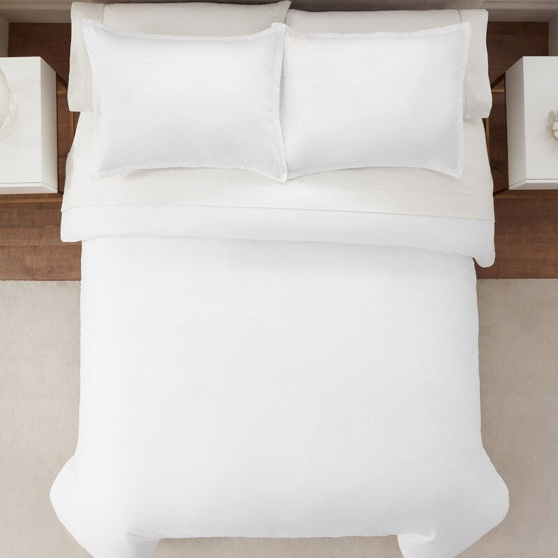 Ensemble de couette antimicrobien 3 pièces Serta Simply Clean