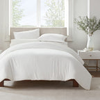 Ensemble de couette antimicrobien 3 pièces Serta Simply Clean