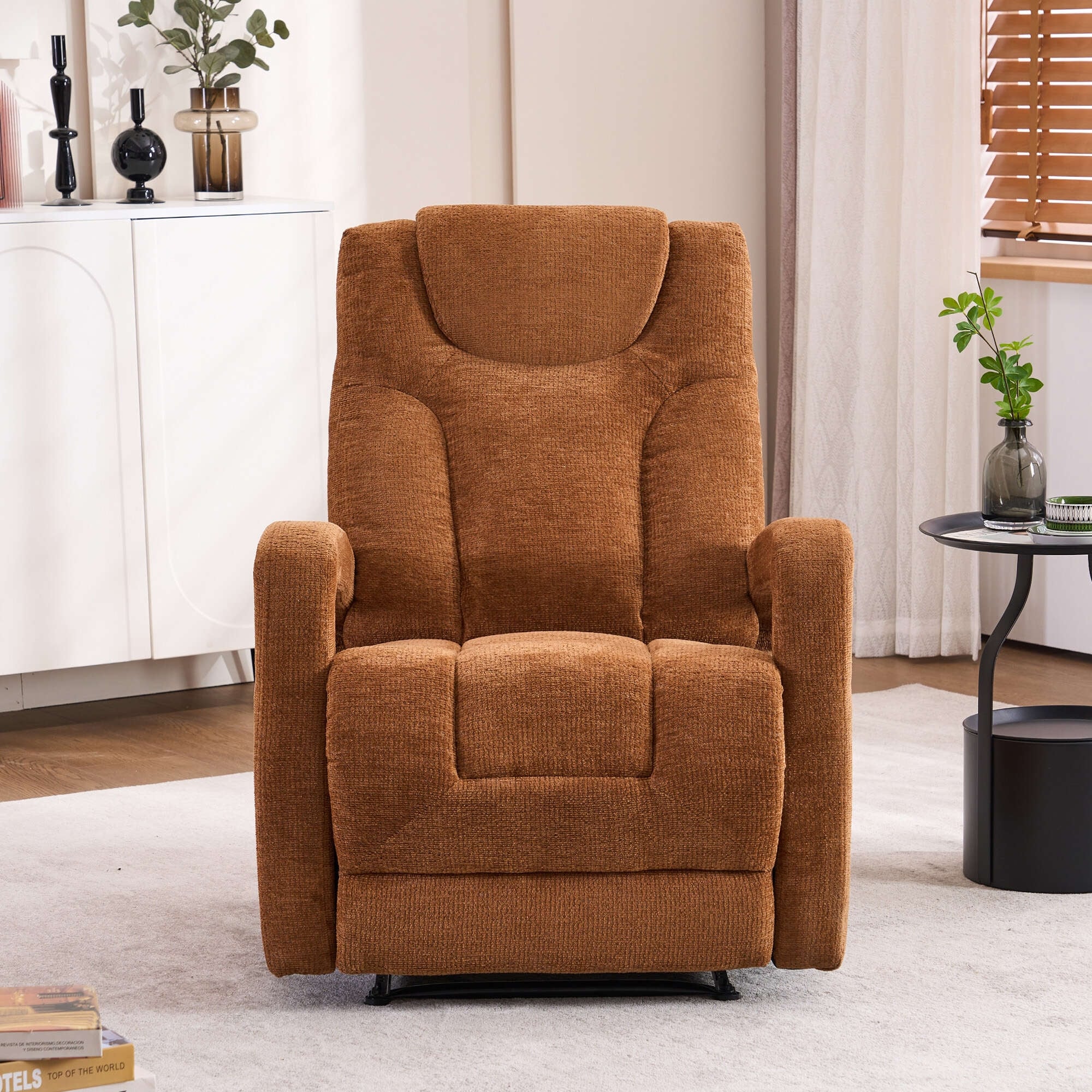 Ensemble de 1 fauteuil inclinable rembourré