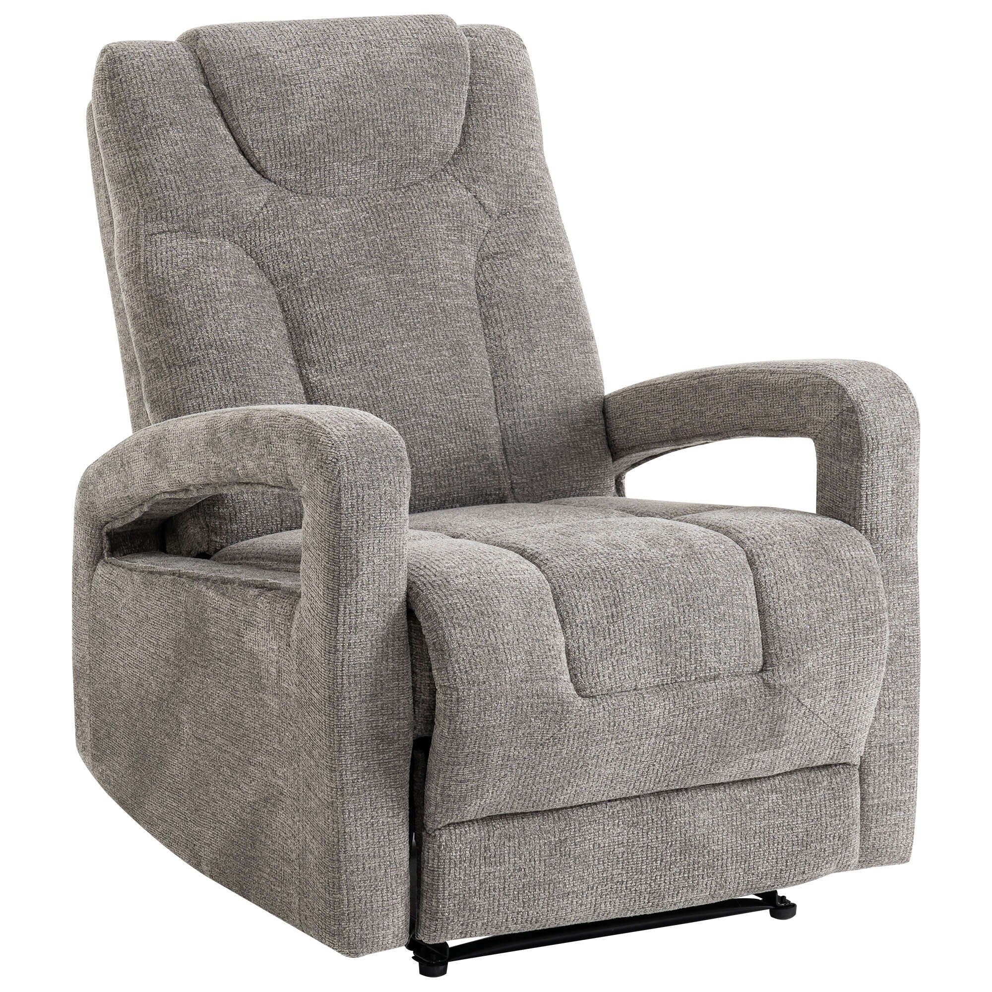 Ensemble de 1 fauteuil inclinable rembourré