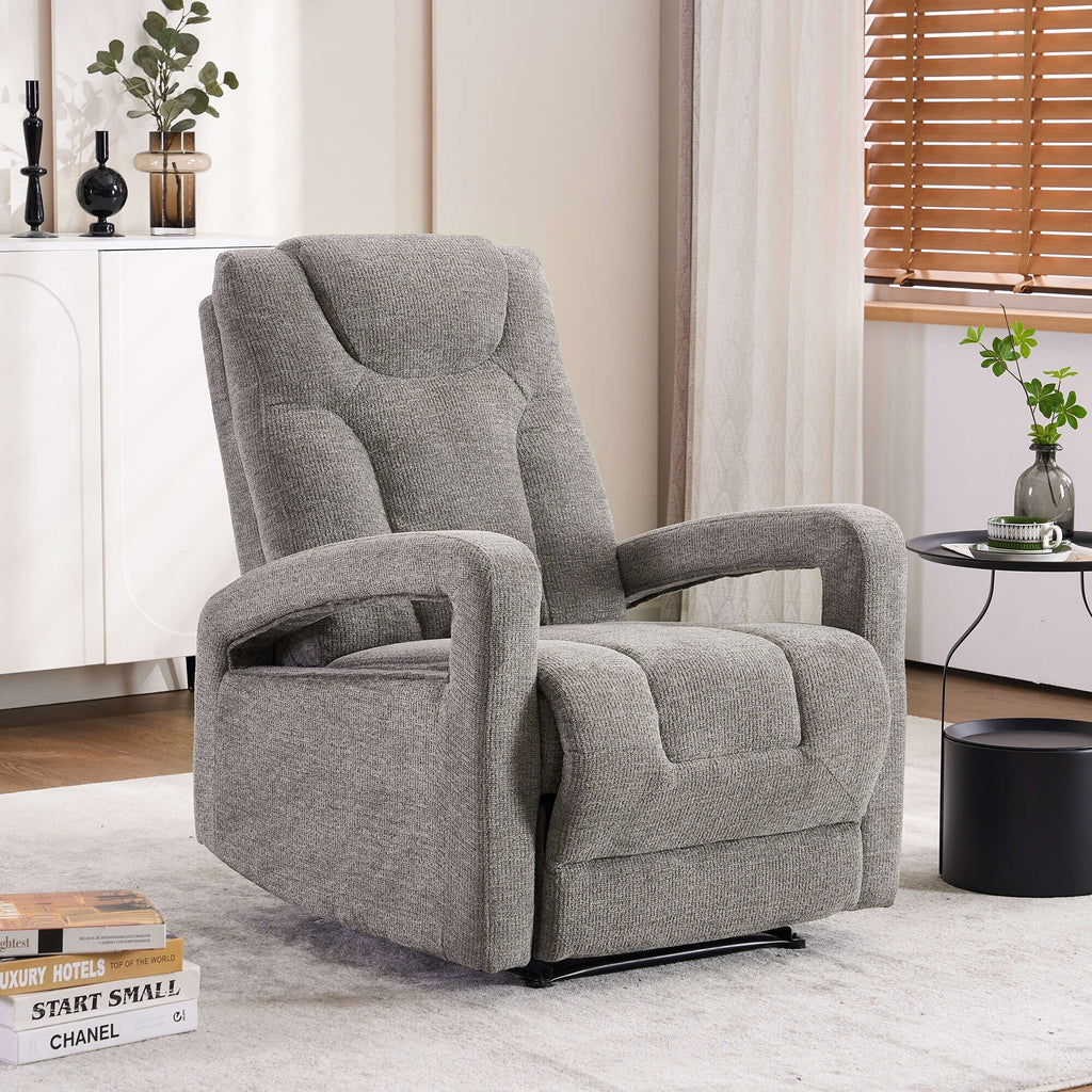 Ensemble de 1 fauteuil inclinable rembourré