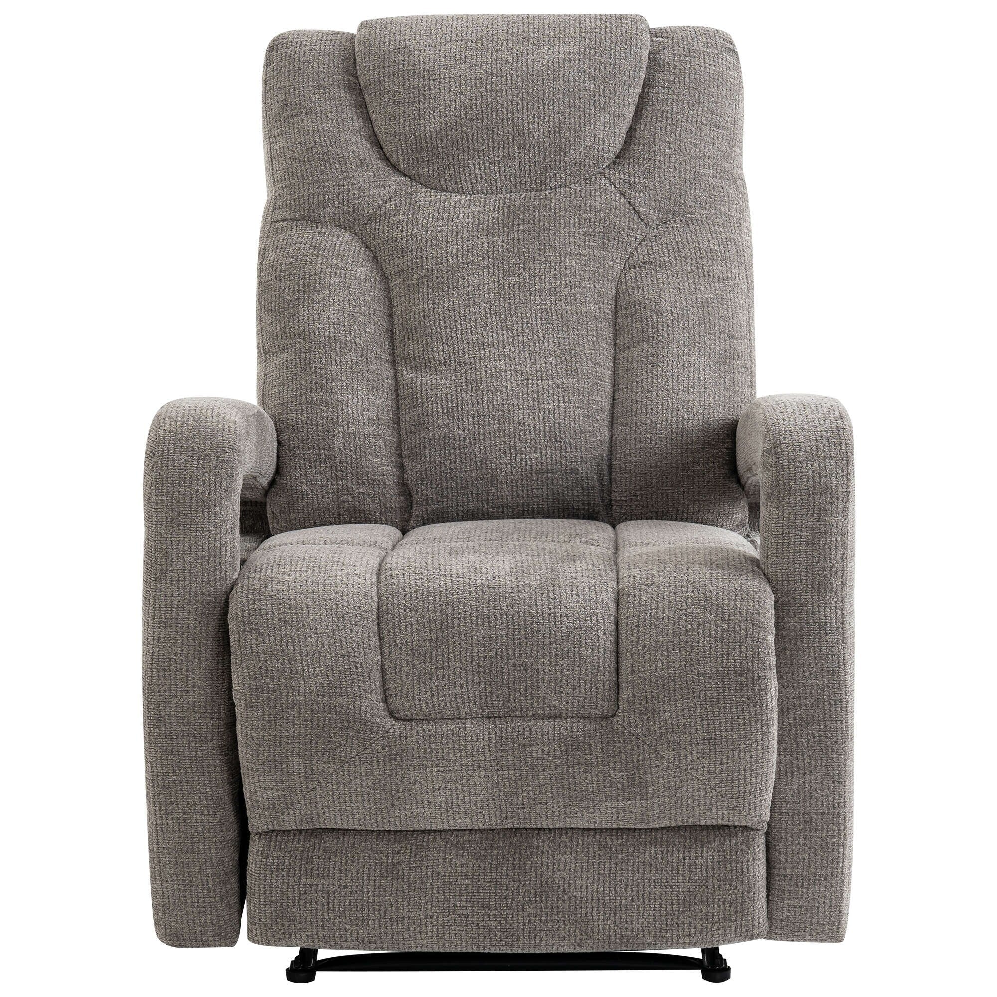 Ensemble de 1 fauteuil inclinable rembourré