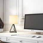 Lot de 2 jolies lampes de chevet modernes pour salon et chambre à coucher