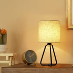 Lot de 2 jolies lampes de chevet modernes pour salon et chambre à coucher
