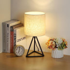 Lot de 2 jolies lampes de chevet modernes pour salon et chambre à coucher