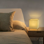 Lot de 2 petites lampes de table avec télécommande