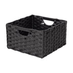 Panier de rangement pliable tissé à la main Seville Classics (lot de 2)
