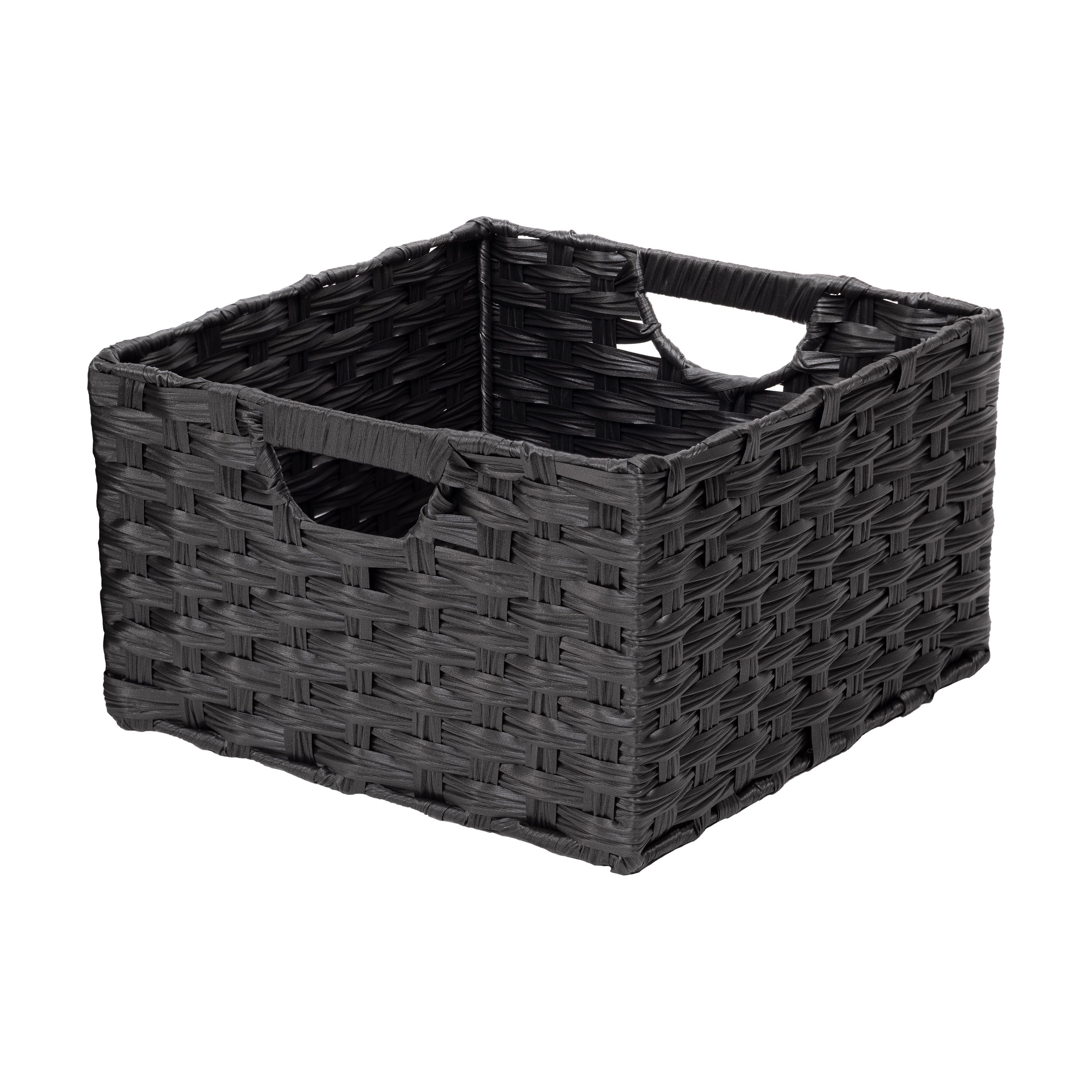 Panier de rangement pliable tissé à la main Seville Classics (lot de 2)
