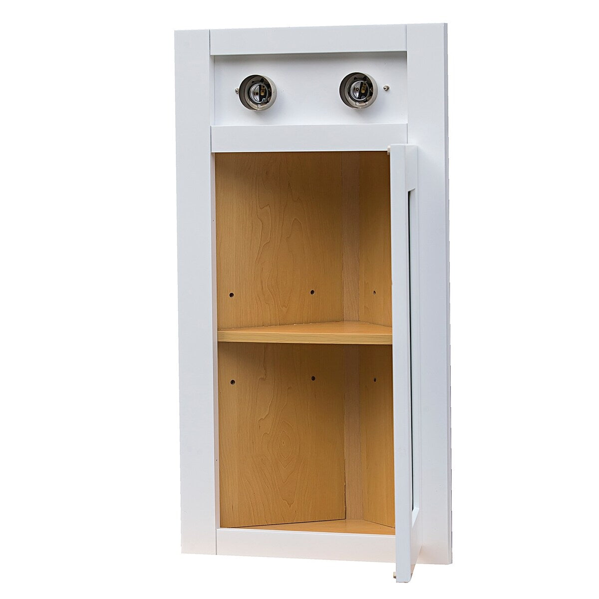 Ensemble de meuble-lavabo d'angle Shaker 3 pièces