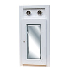Ensemble de meuble-lavabo d'angle Shaker 3 pièces