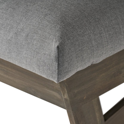 Salon de jardin Sherwood 4 places en bois par Christopher Knight Home