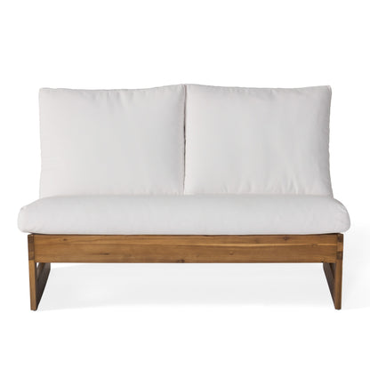 Salon de jardin Sherwood 4 places en bois par Christopher Knight Home