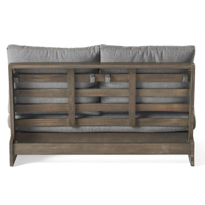 Salon de jardin Sherwood 4 places en bois par Christopher Knight Home