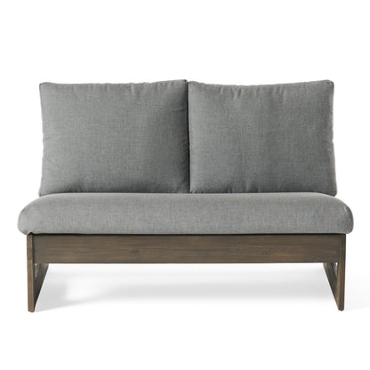 Salon de jardin Sherwood 4 places en bois par Christopher Knight Home