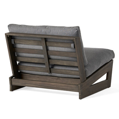 Salon de jardin Sherwood 4 places en bois par Christopher Knight Home