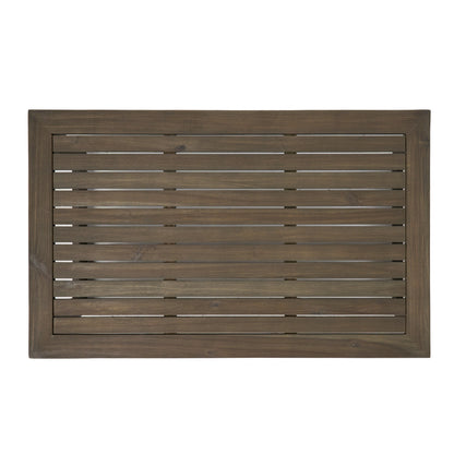 Salon de jardin Sherwood 4 places en bois par Christopher Knight Home