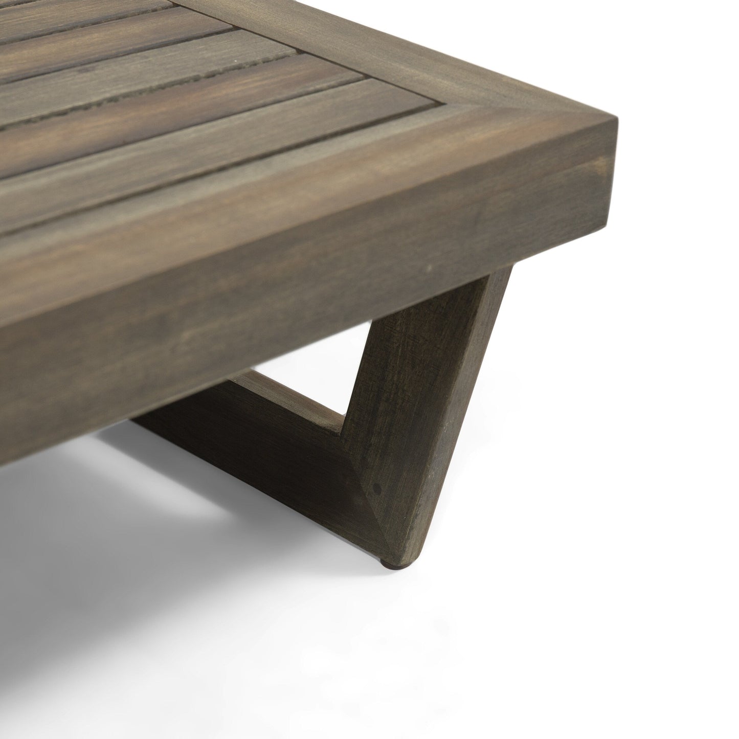 Salon de jardin Sherwood 4 places en bois par Christopher Knight Home